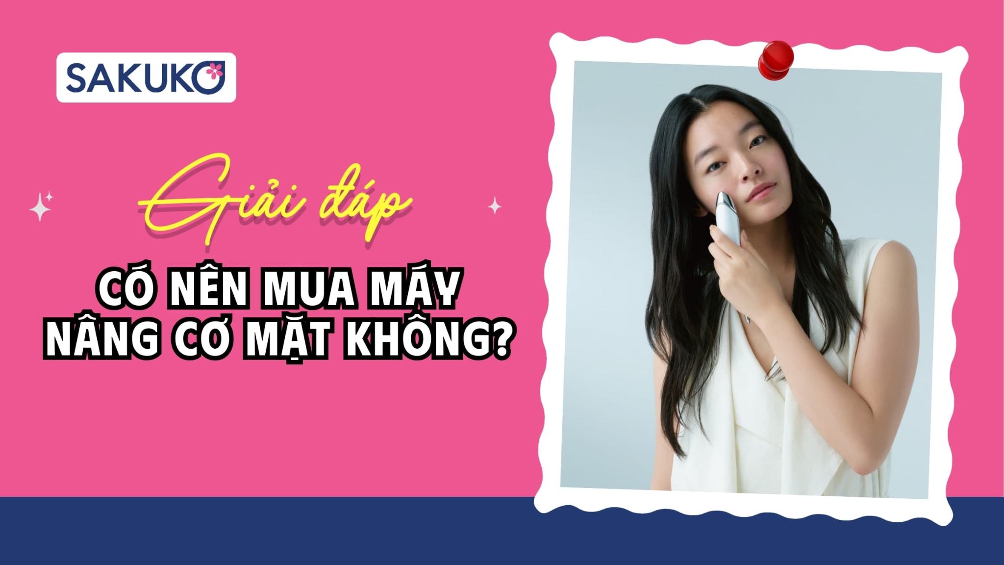 Có nên mua máy nâng cơ mặt không? 3++ lợi ích cần biết