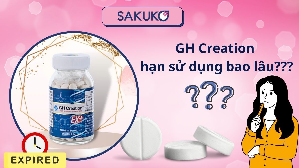 GH Creation hạn sử dụng bao lâu? Cách bảo quản đúng chuẩn