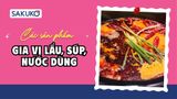 Gia vị lẩu, súp, nước dùng