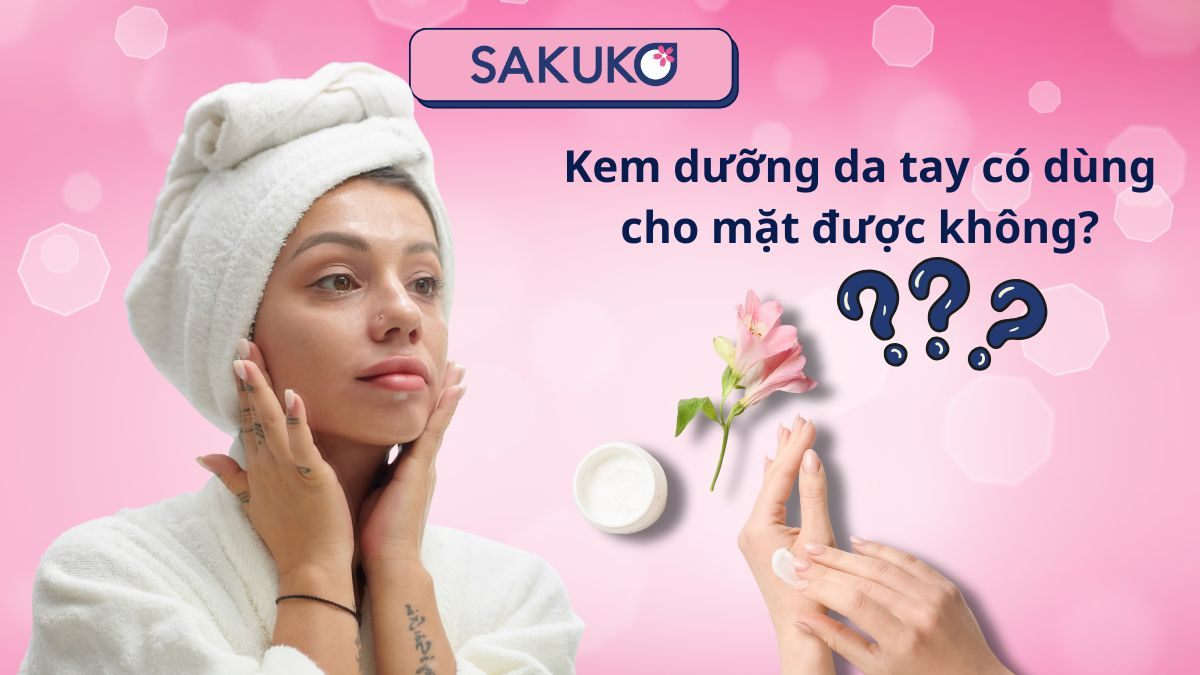 Kem dưỡng da tay có dùng cho mặt được không?