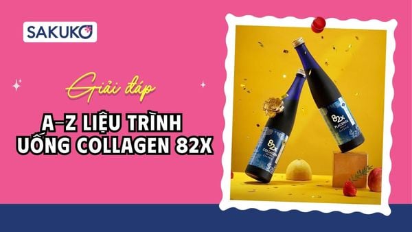 [A-Z] Liệu trình uống Collagen 82x, Placenta 82x chuẩn từ nhà sản xuất