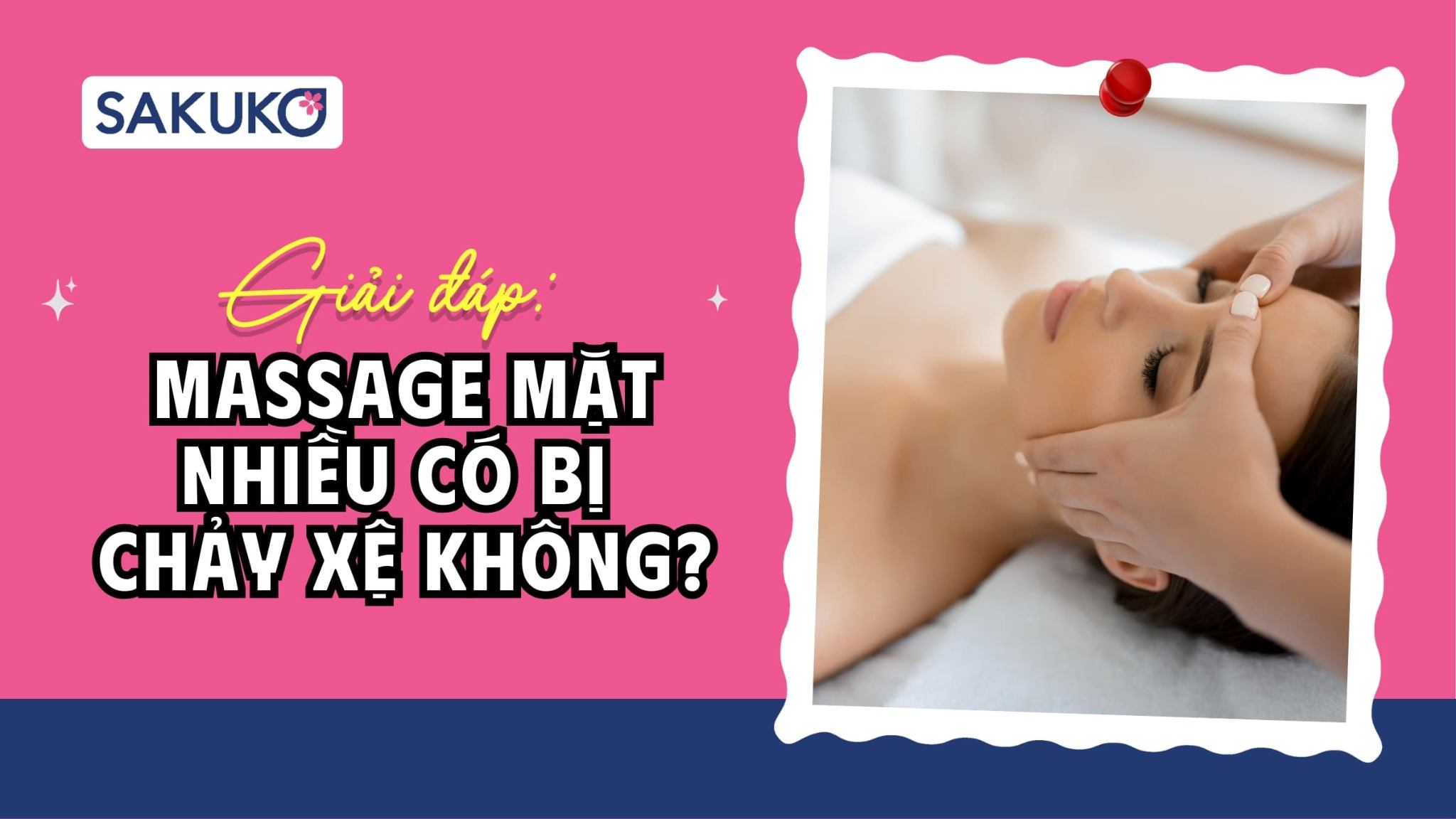 Massage mặt nhiều có bị chảy xệ không? Giải đáp theo khoa học