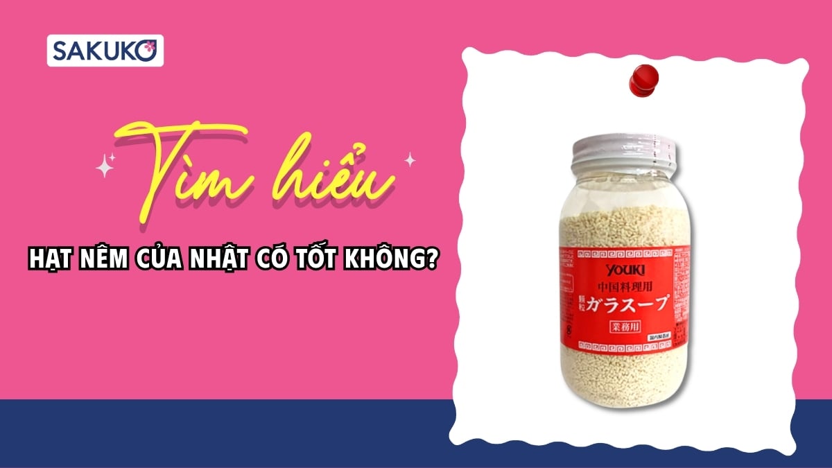 Hạt nêm của Nhật có tốt không? Nên chọn loại nào cho gia đình?