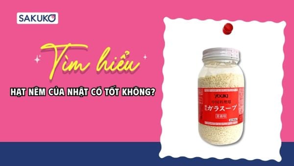 Hạt nêm của Nhật có tốt không? Nên chọn loại nào cho gia đình?