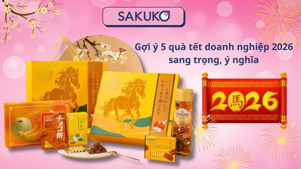 Gợi ý 5 quà tết doanh nghiệp 2026 sang trọng, ý nghĩa