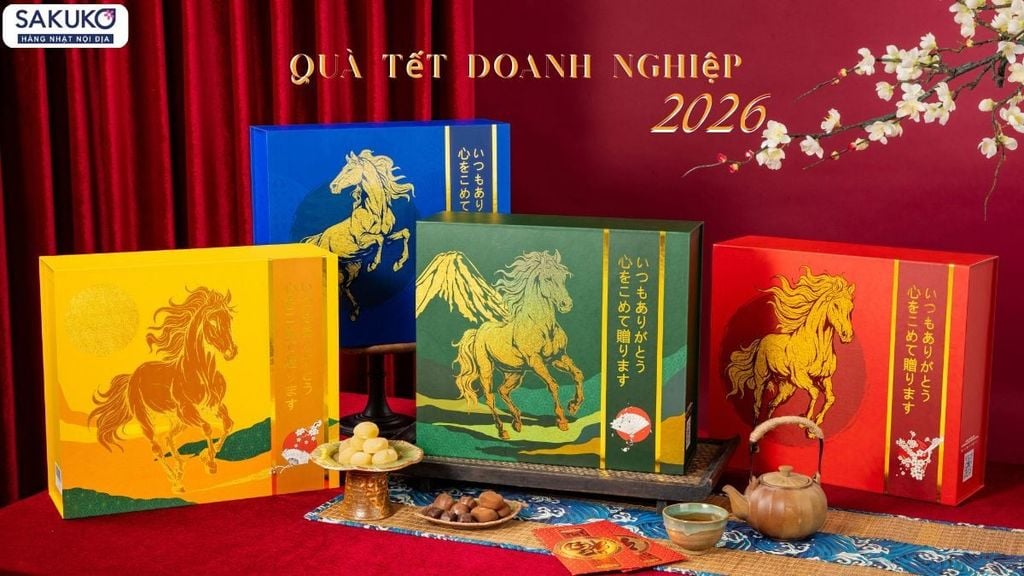 Gợi ý 5 quà tết doanh nghiệp 2026 sang trọng, ý nghĩa