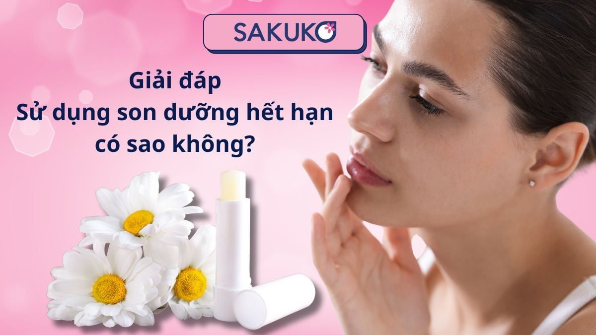 Giải đáp| Sử dụng son dưỡng hết hạn có sao không