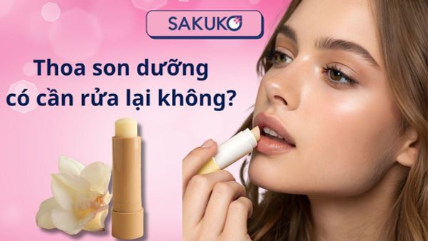 Giải đáp: Thoa son dưỡng có cần rửa lại không?