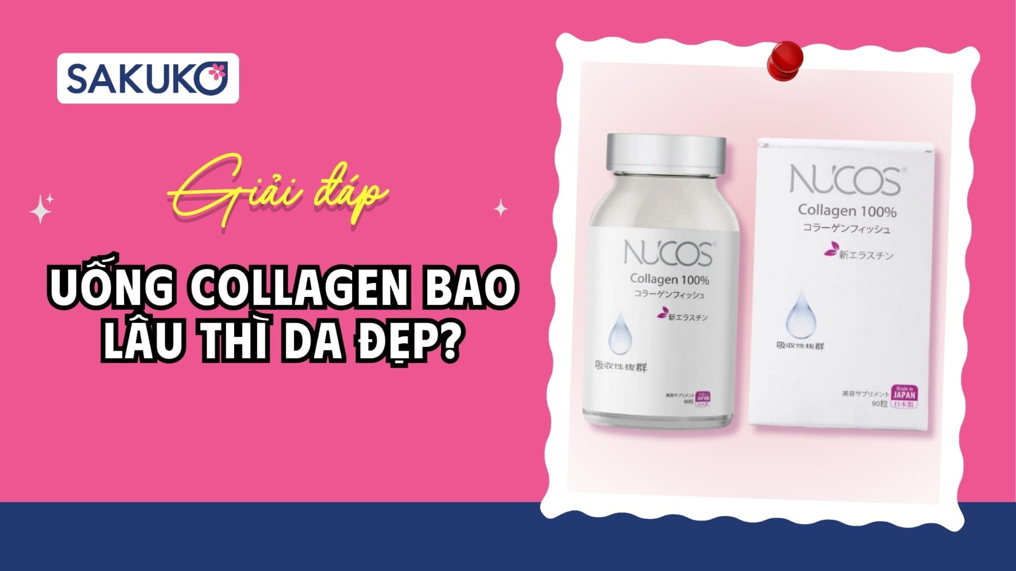 Uống collagen bao lâu thì da đẹp? Giải đáp theo nghiên cứu khoa học