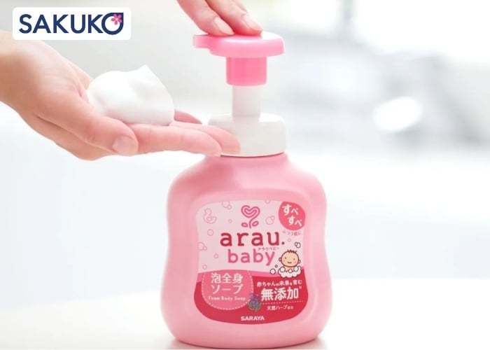 Arau Baby - Sữa tắm gội thảo mộc Nhật Bản