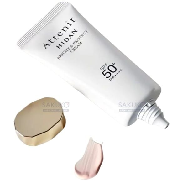 Hướng dẫn sử dụng kem chống nắng Attenir Hidan UV50 Bright & Protect Cream &nbsp;SPF 50+ PA ++++
