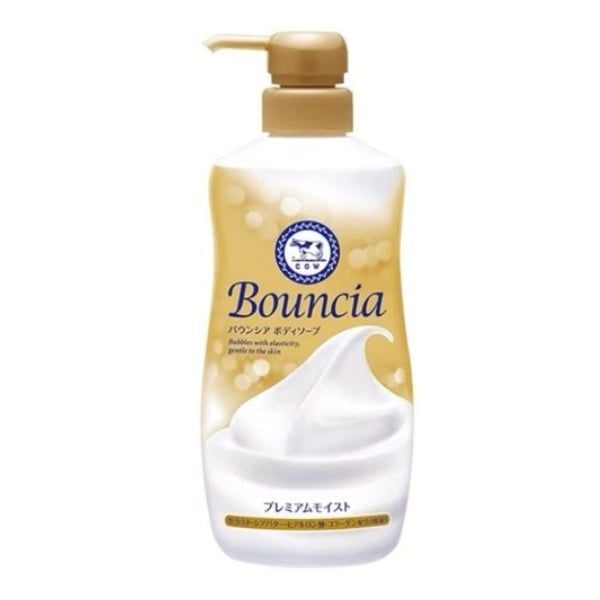 Thành phần sữa tắm tạo bọt mịn Bouncia Premium Moist