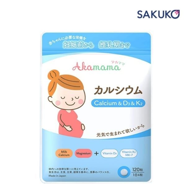 Akamama là dòng canxi sữa dành cho bà bầu