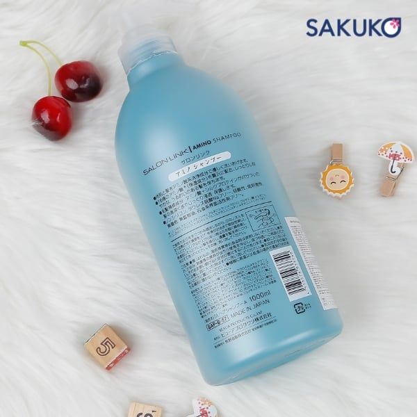 Dầu gội Salon Link Amino với hương thơm thư giãn, dễ chịu