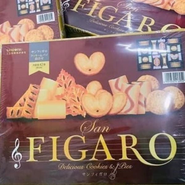 FIGARO- Hộp bánh quy cao cấp 38 chiếc