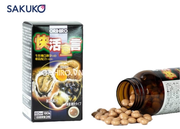 Tìm hiểu về viên uống hàu nghệ Orihiro Nhật Bản