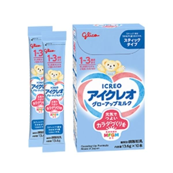 Sữa Glico thanh Icreo số 1 cho bé 1 - 3 tuổi