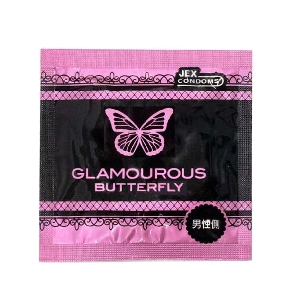 Bao cao su Jex Glamourous Butterfly Moist 1000 12 chiếc