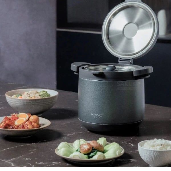 Hướng dẫn sử dụng nồi ủ chân không 2 tay cầm Kitchen Mate Kaiyo 4.5L