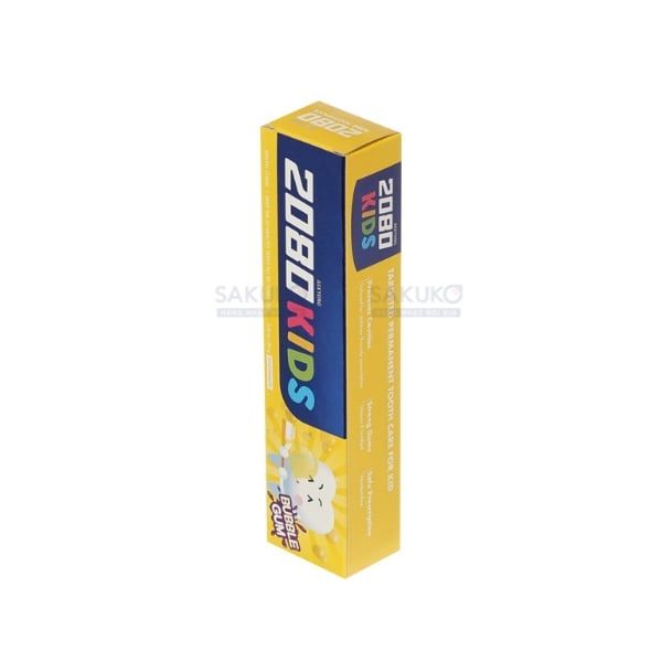 Kem đánh răng trẻ em Aekyung 2080 Kids Bubble Gum Toothpaste