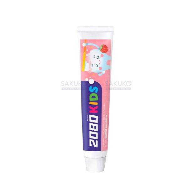 Kem đánh răng trẻ em Aekyung 2080 Kids Strawberry Toothpaste