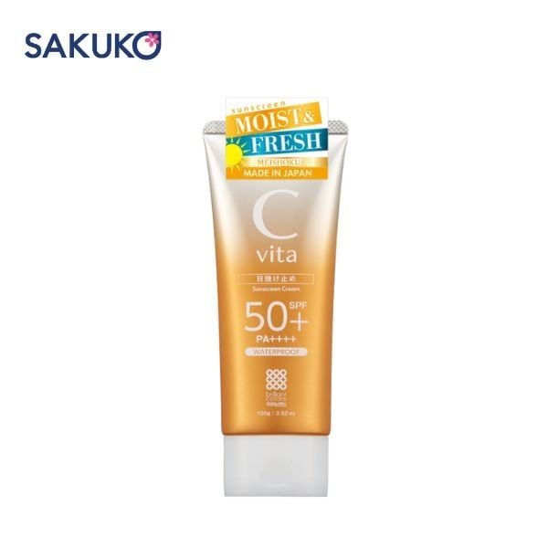 Kem chống nắng Meishoku C Vita Sunscreen Cream bảo vệ da toàn diện trước ánh nắng mặt trời