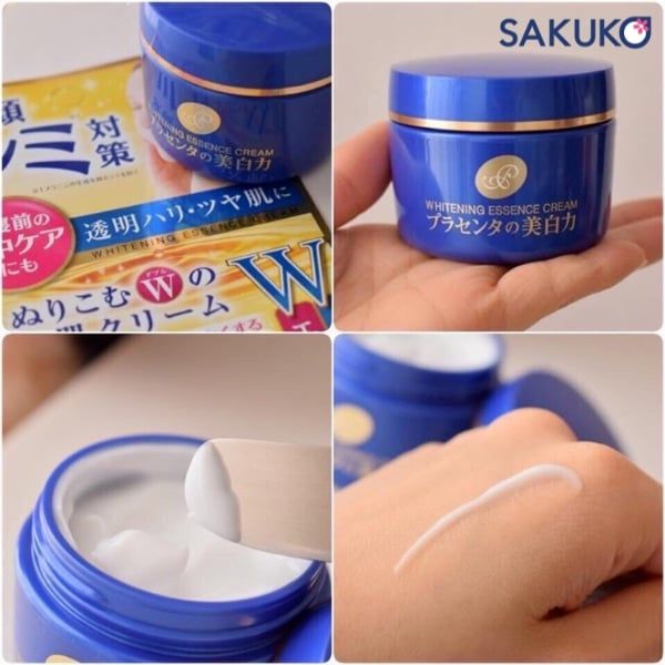 Với chất kem mướt mịn Meishoku Placewhiter Essence Cream dễ dàng thẩm thấu và nuôi dưỡng làn da từ sâu bên trong