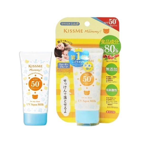 Sữa chống nắng Kissme Mommy cho bé từ 06 tháng tuổi