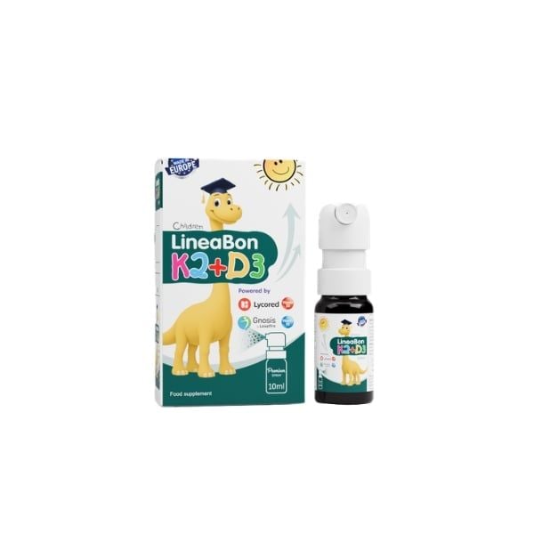 Thực phẩm bảo vệ sức khỏe LineaBon K2+D3 Spray dạng xịt