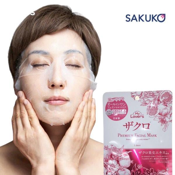 Cần làm sạch da trước khi đắp mặt nạ My Lover's lựu đỏ