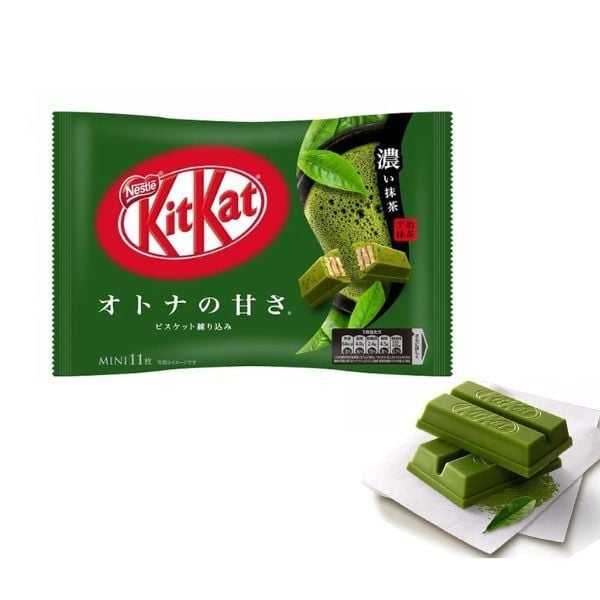 NESTLE- Bánh KitKat trà xanh 10 chiếc