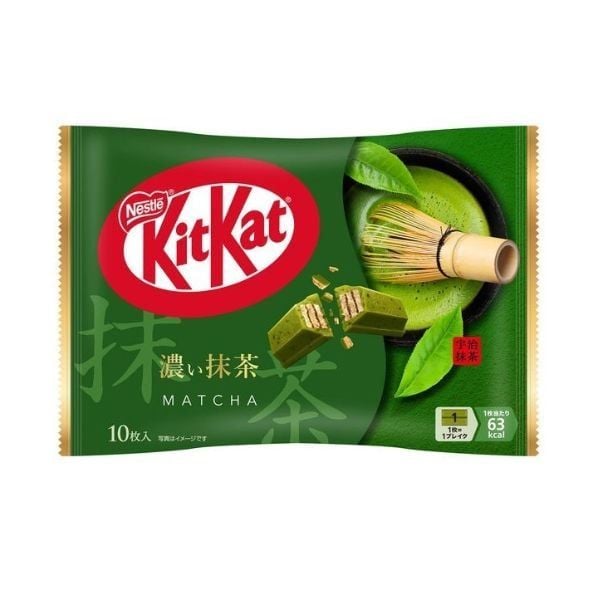 NESTLE- Bánh KitKat trà xanh 10 chiếc