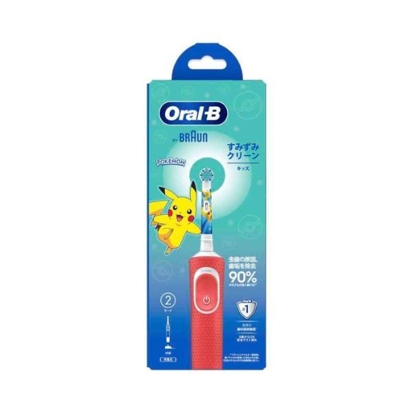 P&G- Bàn chải điện OralB Pikachu cho bé màu đỏ