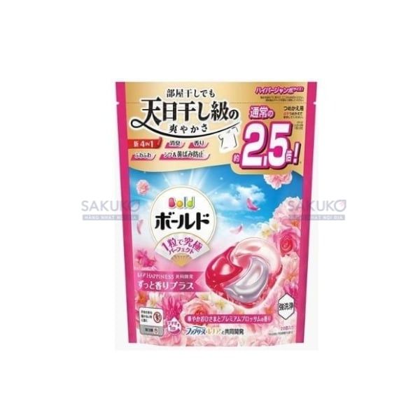 viên giặt xả Bold P&G 4D hương hoa