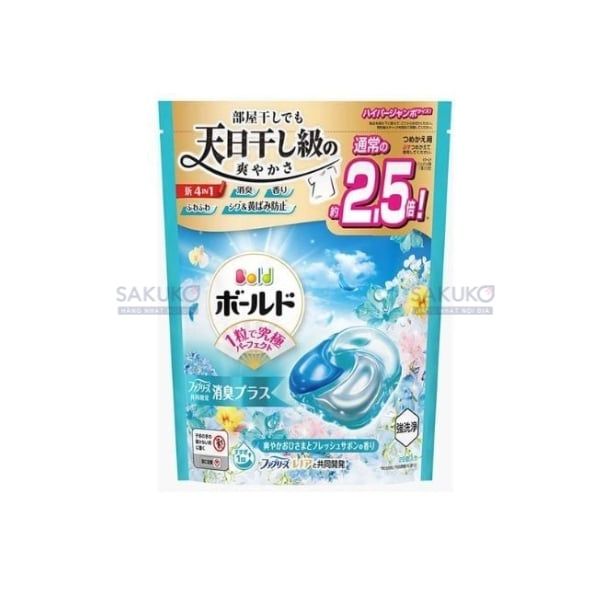 Viên giặt xả P&G 4D hương tươi mát