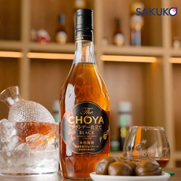Rượu mạnh Choya Đen có nhiều cách thưởng thức mang lại hương vị khác nhau
