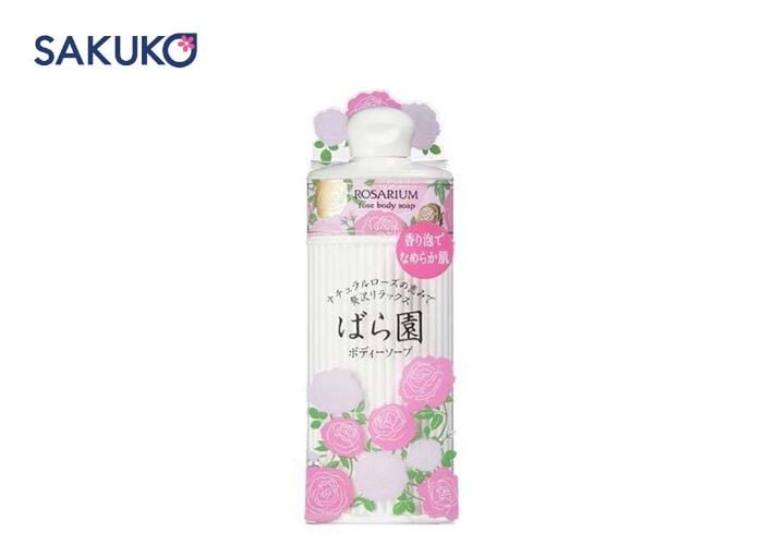 Sữa tắm hoa hồng của Nhật Shiseido Rosarium cao cấp hương hoa hồng tươi