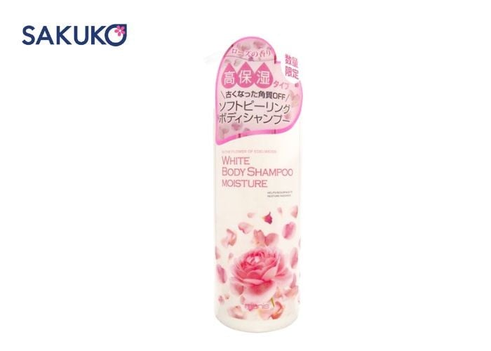 Sữa tắm trắng da hoa hồng Nhật Manis White Body Shampoo chính hãng