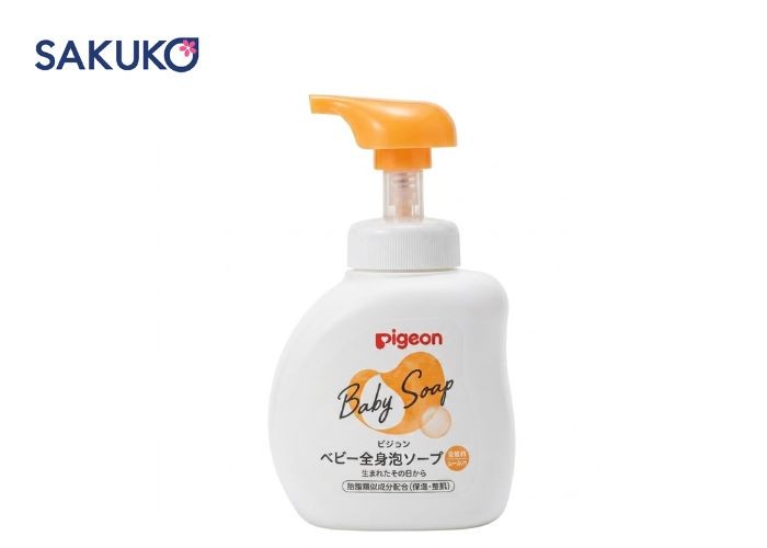 Sữa tắm tạo bọt Pigeon với công thức dịu nhẹ, an toàn cho trẻ sơ sinh
