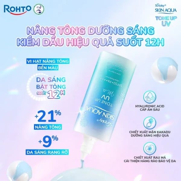 Sản phẩm sở hữu các vi hạt nâng tông bền màu giúp da sáng rạng rỡ và kiềm dầu hiệu quả suốt 12 giờ