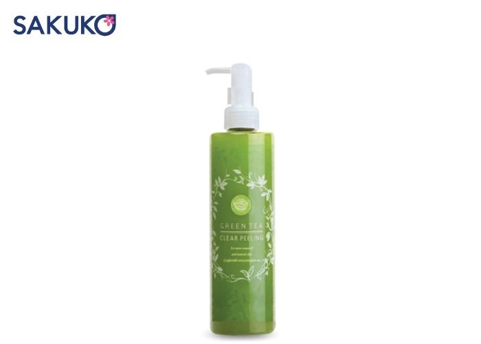 Santa Marche Green Tea Clear Peeling sạch sâu tận lỗ chân lông nhờ trà xanh Uji và AHA trái cây
