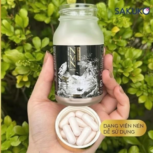 NMN 68000mg Plus JT-Lab dạng viên nén giúp bạn dễ dàng sử dụng