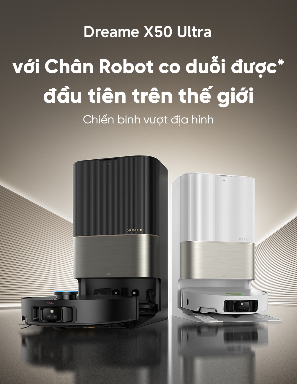 Dreame X50 Ultra - Robot hút bụi lau nhà đầu tiên được TIME vinh danh 