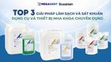 Top 3 giải pháp làm sạch và sát khuẩn dụng cụ và thiết bị nha khoa chuyên dụng