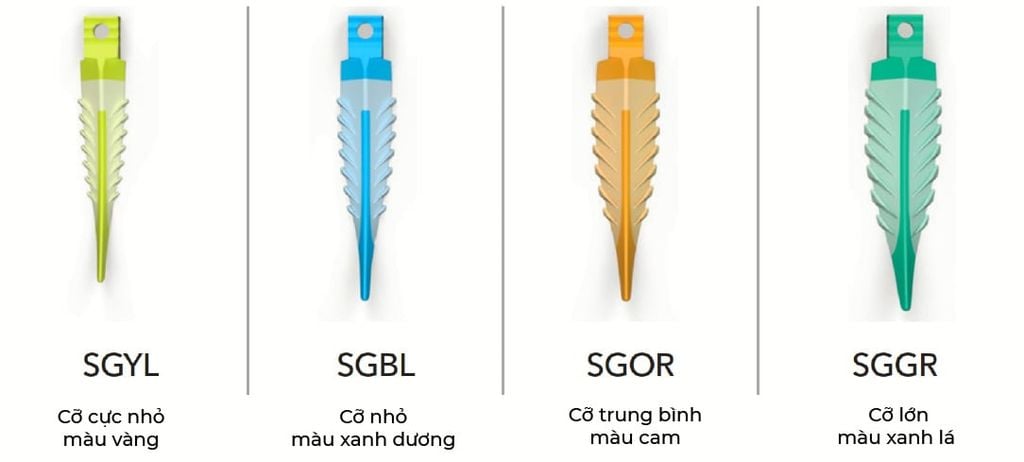 Strata-G™ Interproximal Wedge Refills - Miếng chêm  - Gói 10 cái