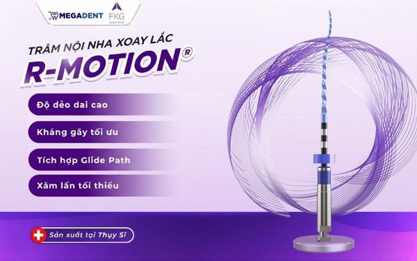 Trâm nội nha xoay lắc R-Motion