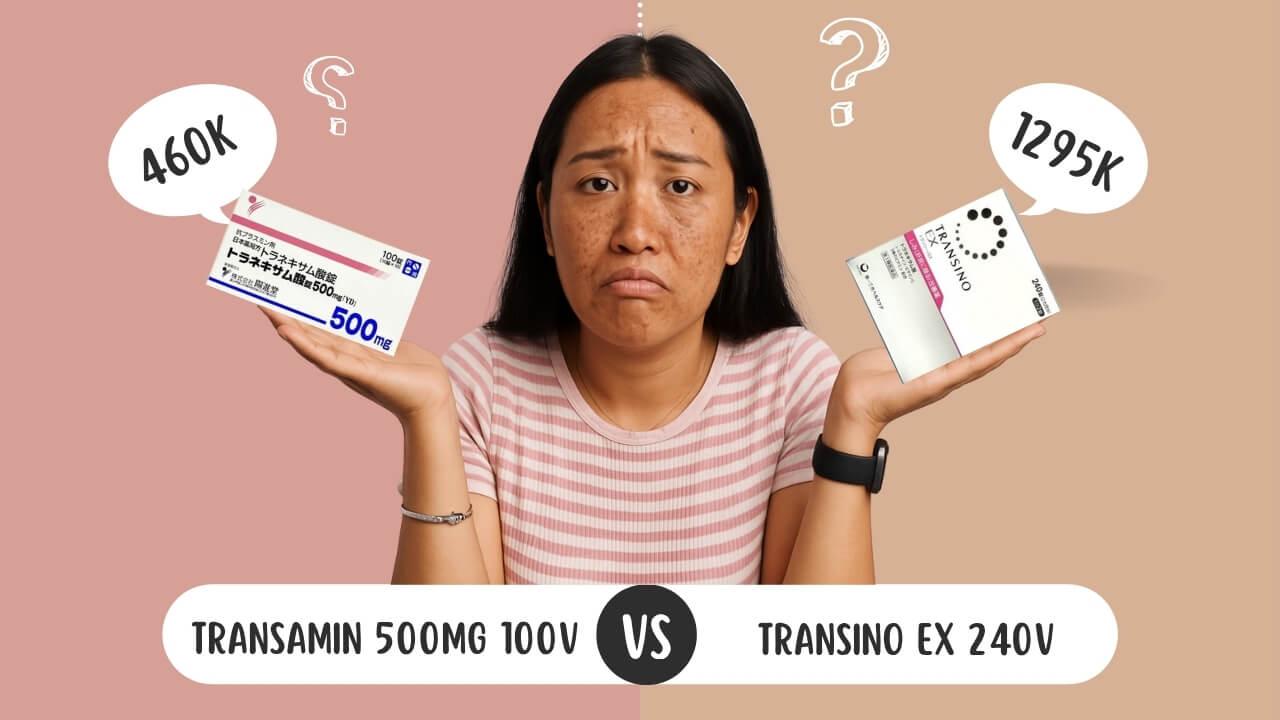 Transamin Và Transino – Nên Chọn Loại Nào Trị Nám Hiệu Quả?
