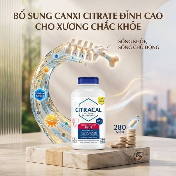 citracal calcium supplement d3 280