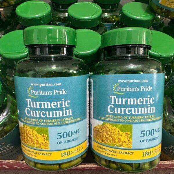 viên uống tinh nghệ puritan's pride turmeric curcumin