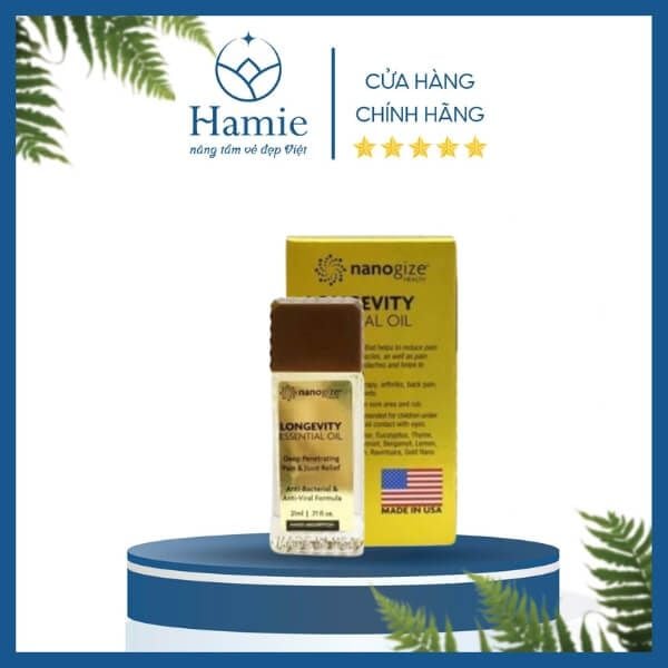 Dầu Gió Vàng Nanogize 21ml